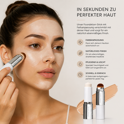 Kailinya™ Die Foundation, die sich deinem Hautton anpasst.
