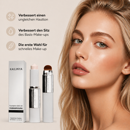 Kailinya™ Die Foundation, die sich deinem Hautton anpasst.